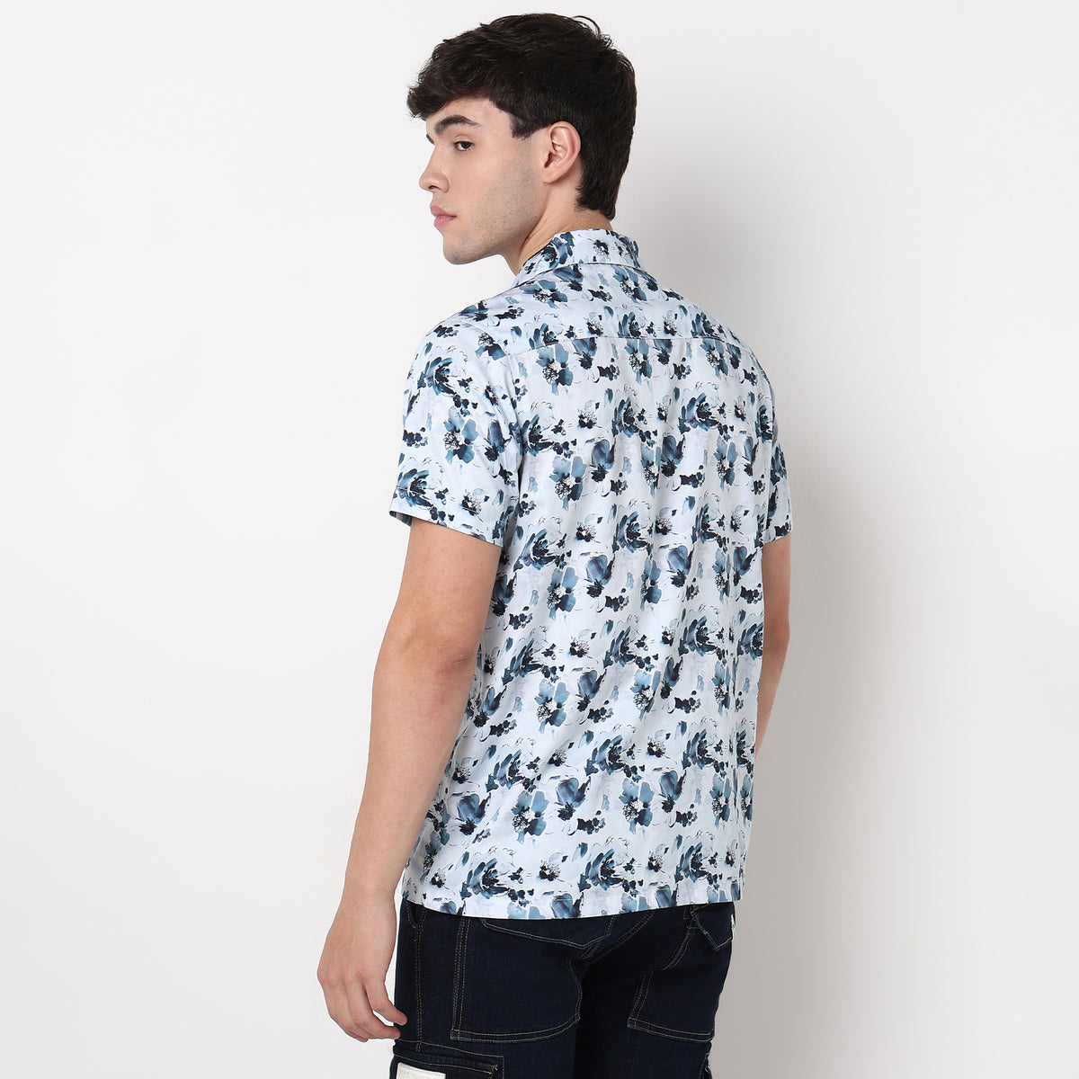 Floral Print Celebration Shirt