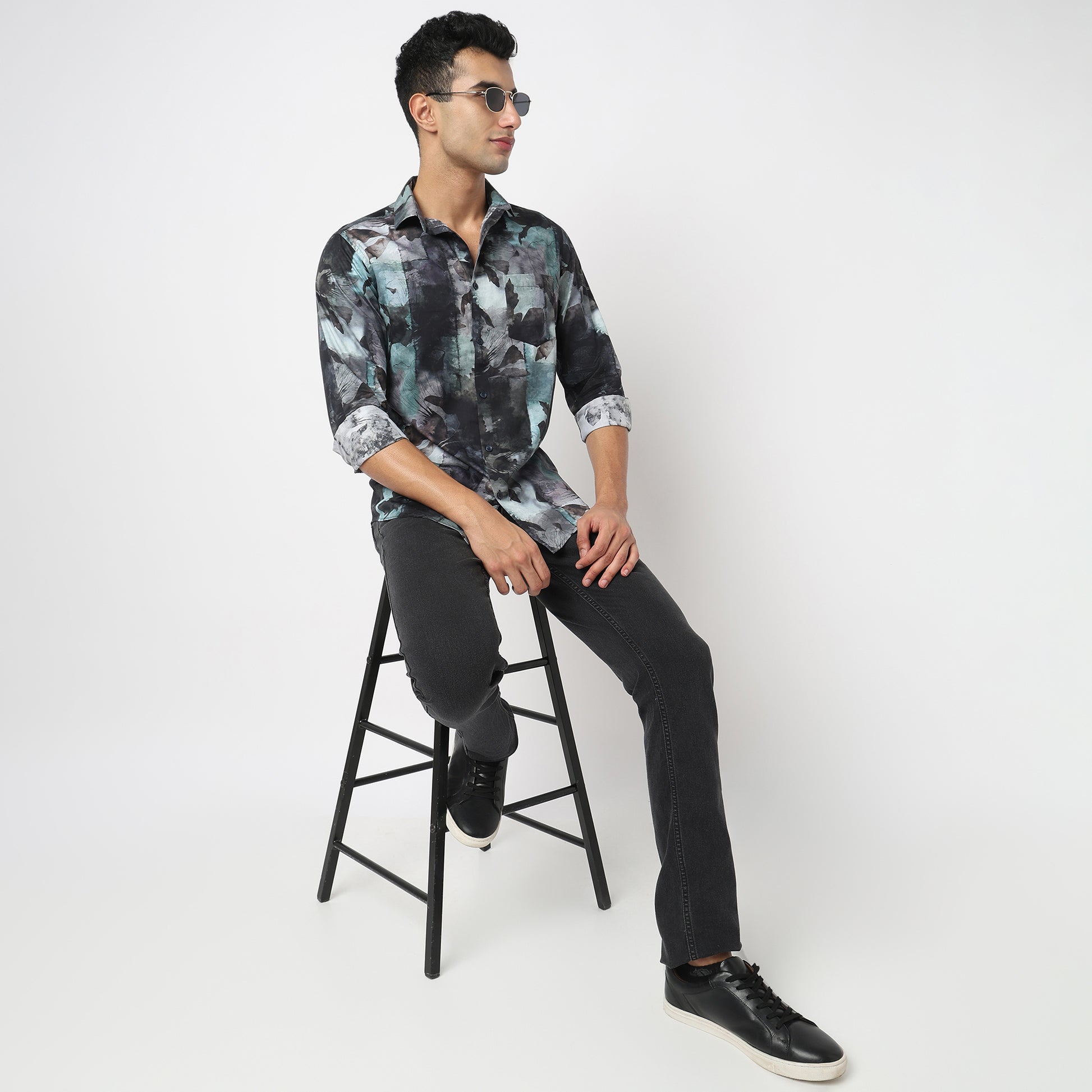 Printed Celebration Cuban Shirt