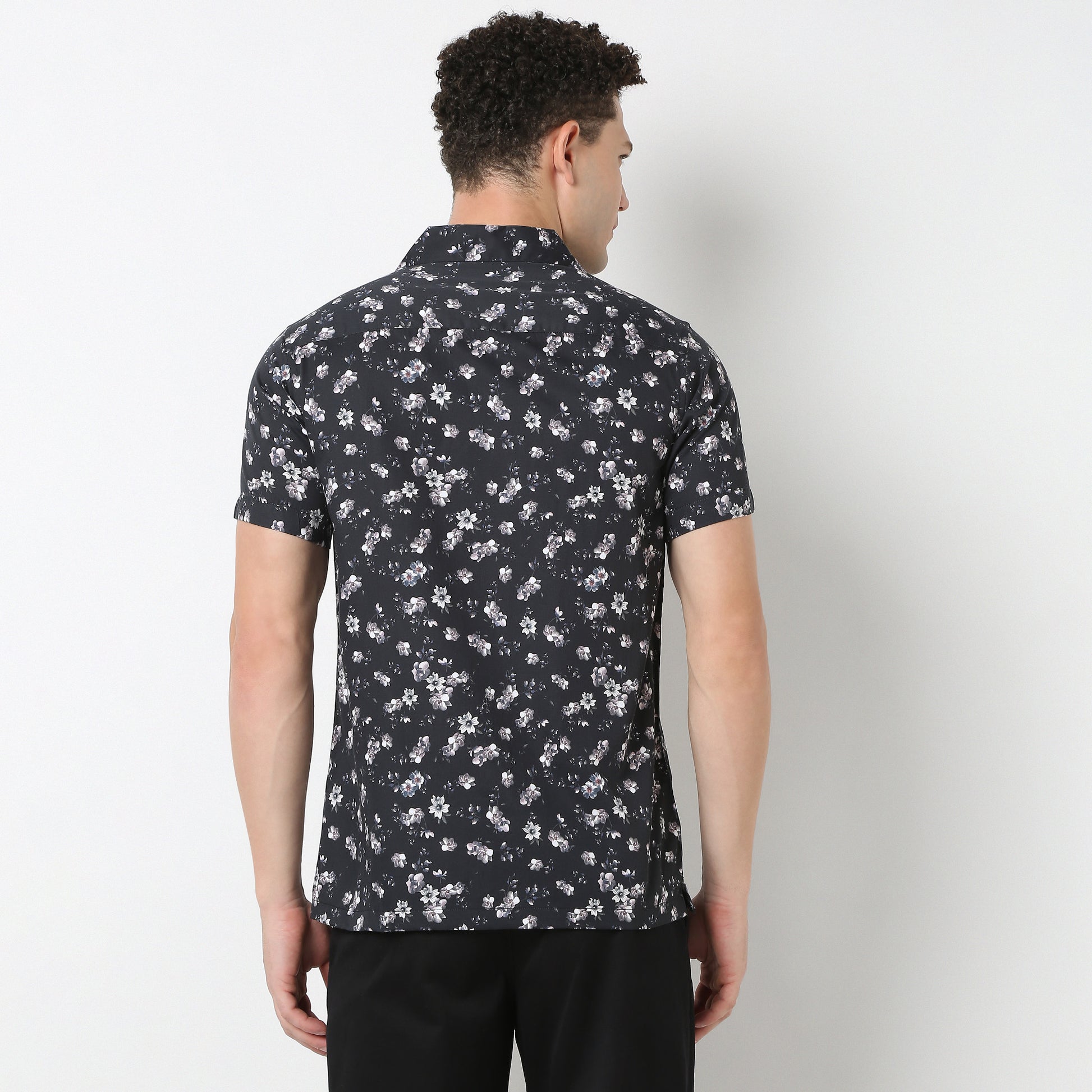 Floral Print Celebration Shirt