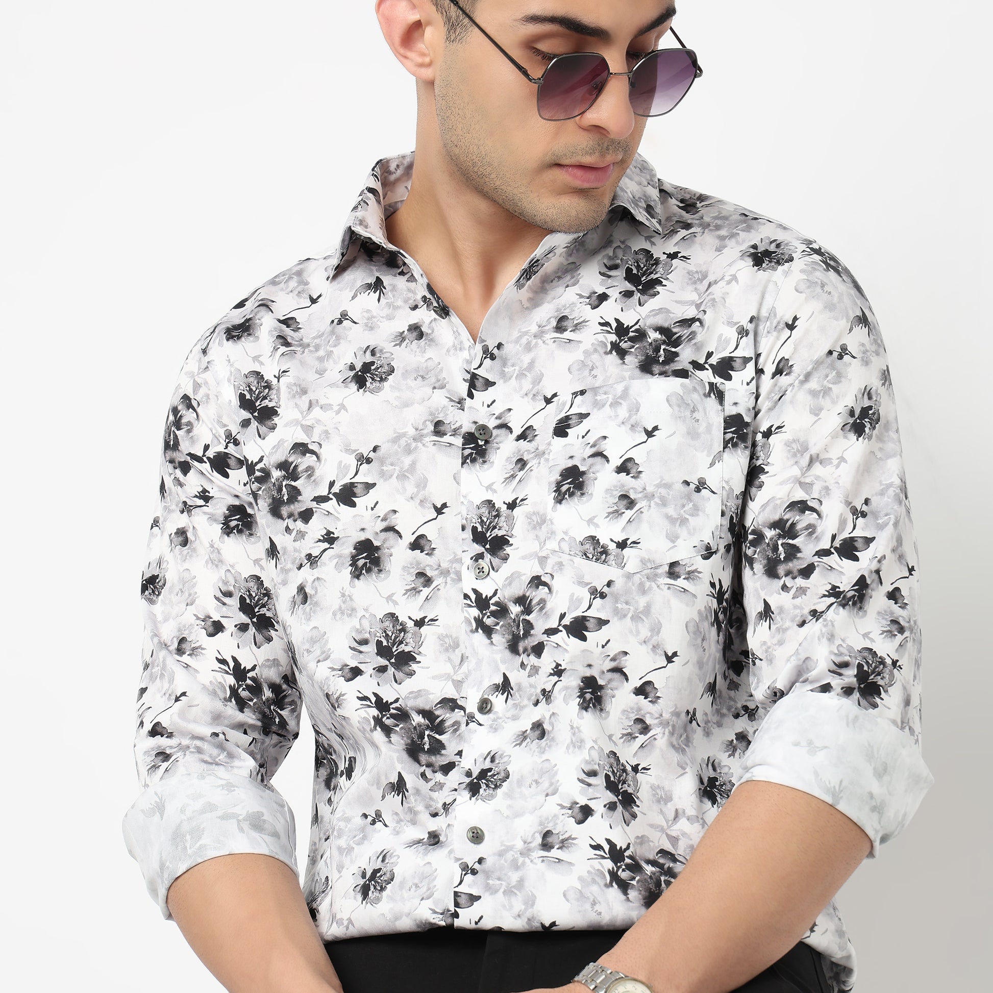 Printed Cuban Shirt