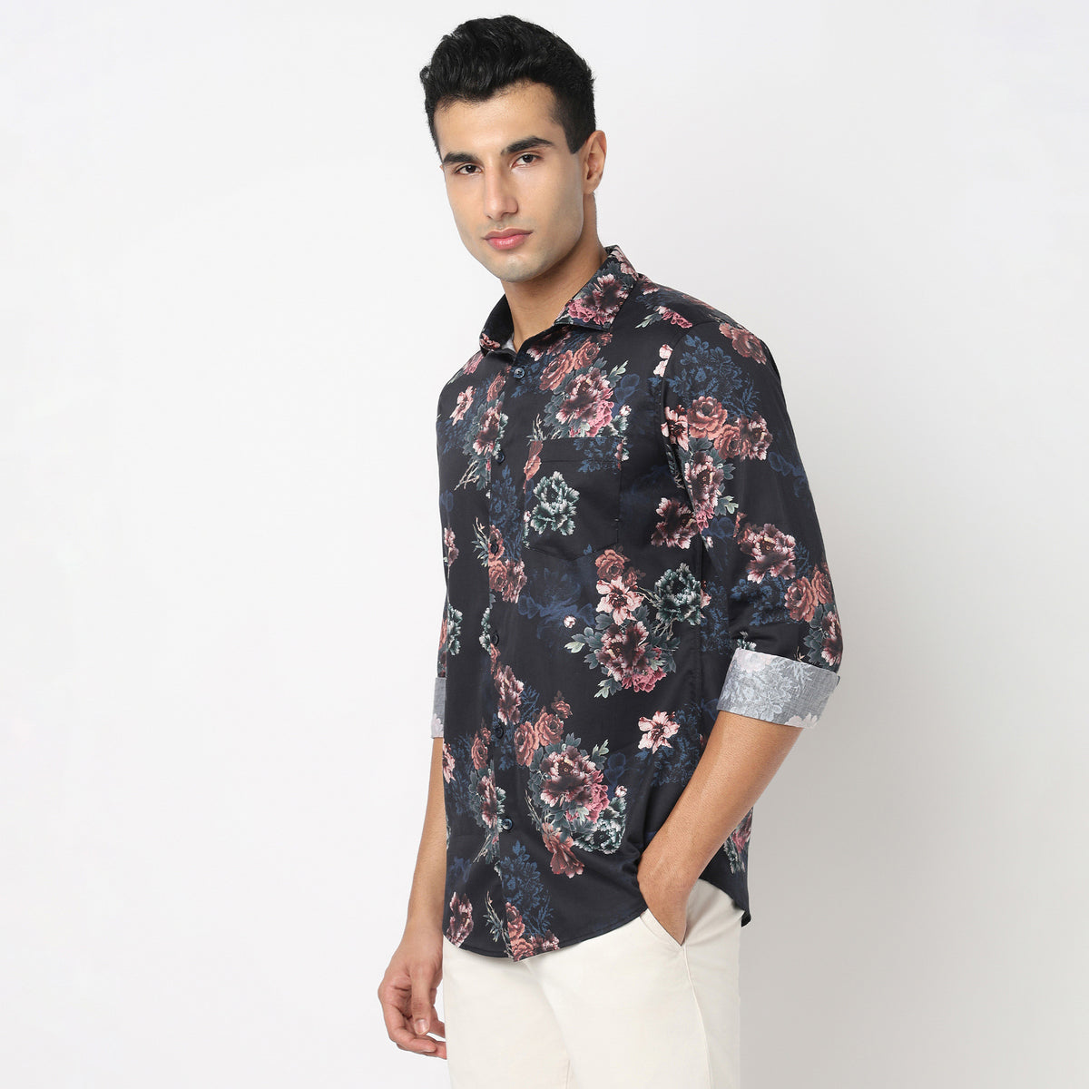 Printed Celebration Cuban Shirt