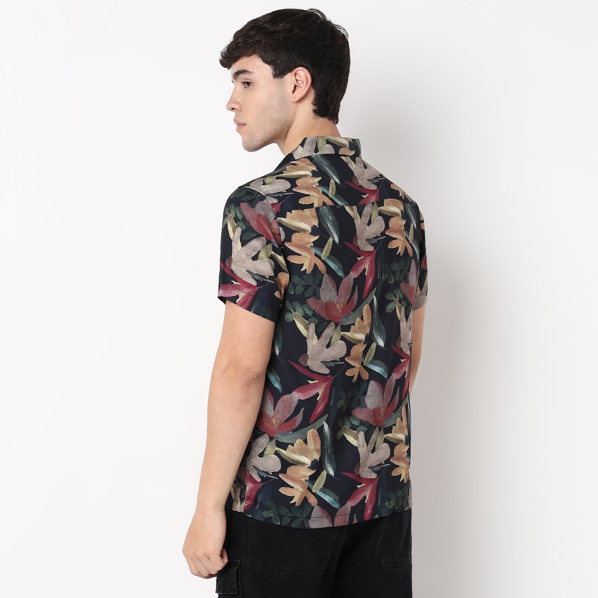 Floral Print Celebration Shirt