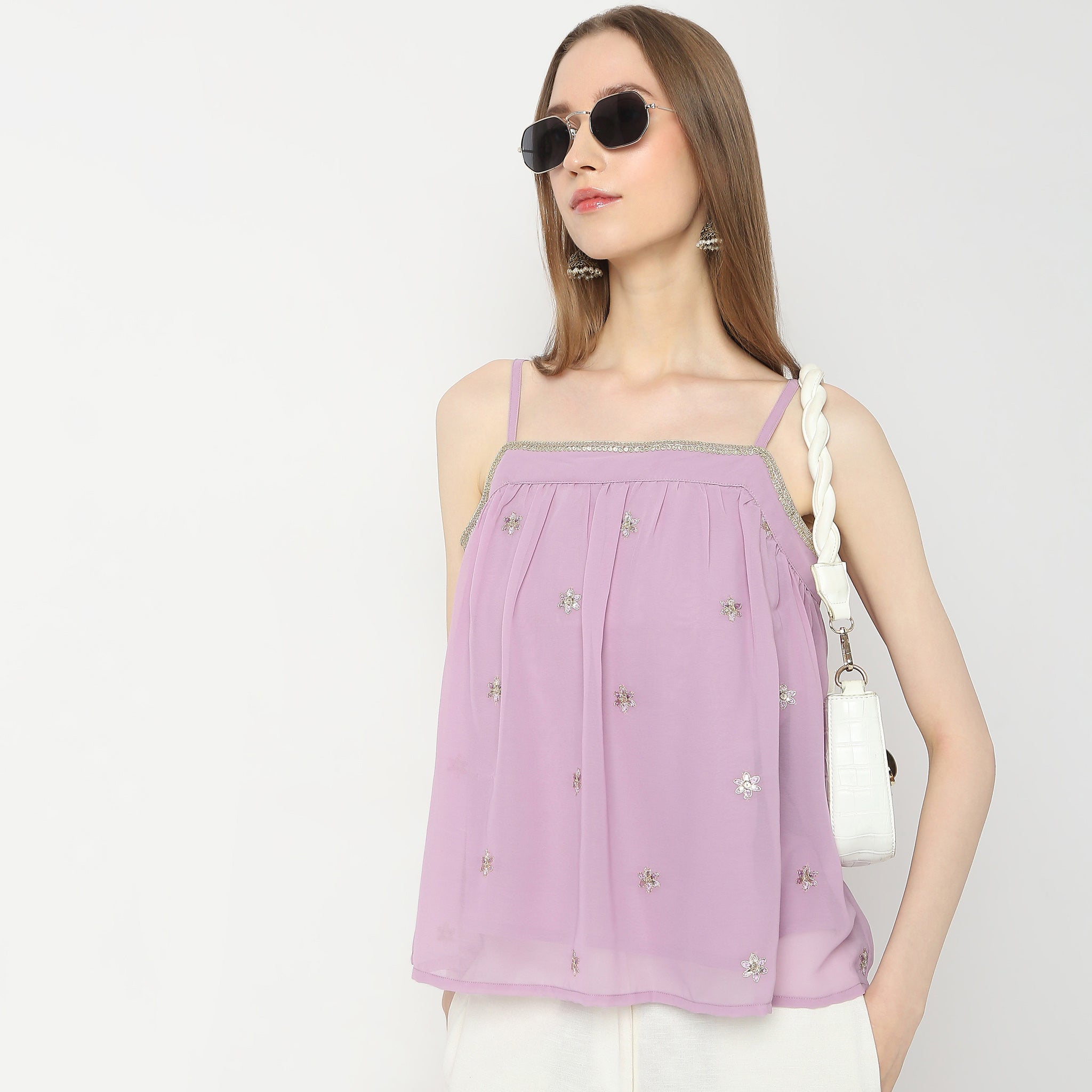 Flare Fit Solid Top – Style Union