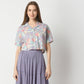 Regular Fit Printed Crop Length Top Top