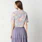 Regular Fit Printed Crop Length Top Top