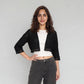 Cotton Lace Three-Fourth Sleeve Shrug
