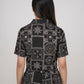 Printed Boxy Fit Crop Top