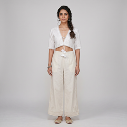 Cotton Schiffli Shrug