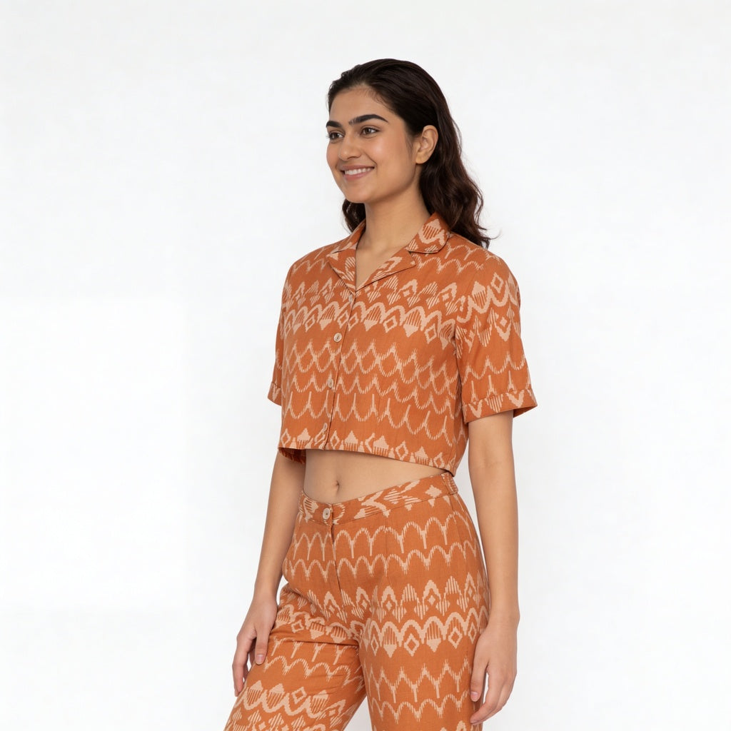 Boxy Fit Crop Top