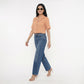 Cotton Schiffli Crop Shirt