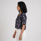 Printed Crop Shirt