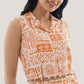 Cotton Printed Peplum Top