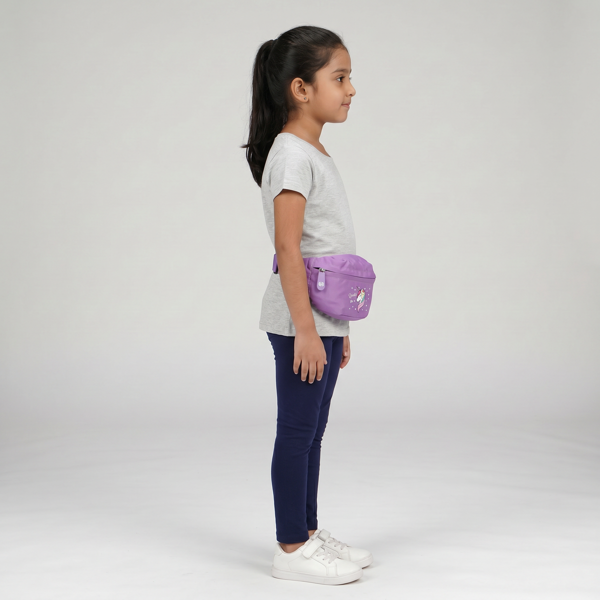Girls Polyester Waist Pouch