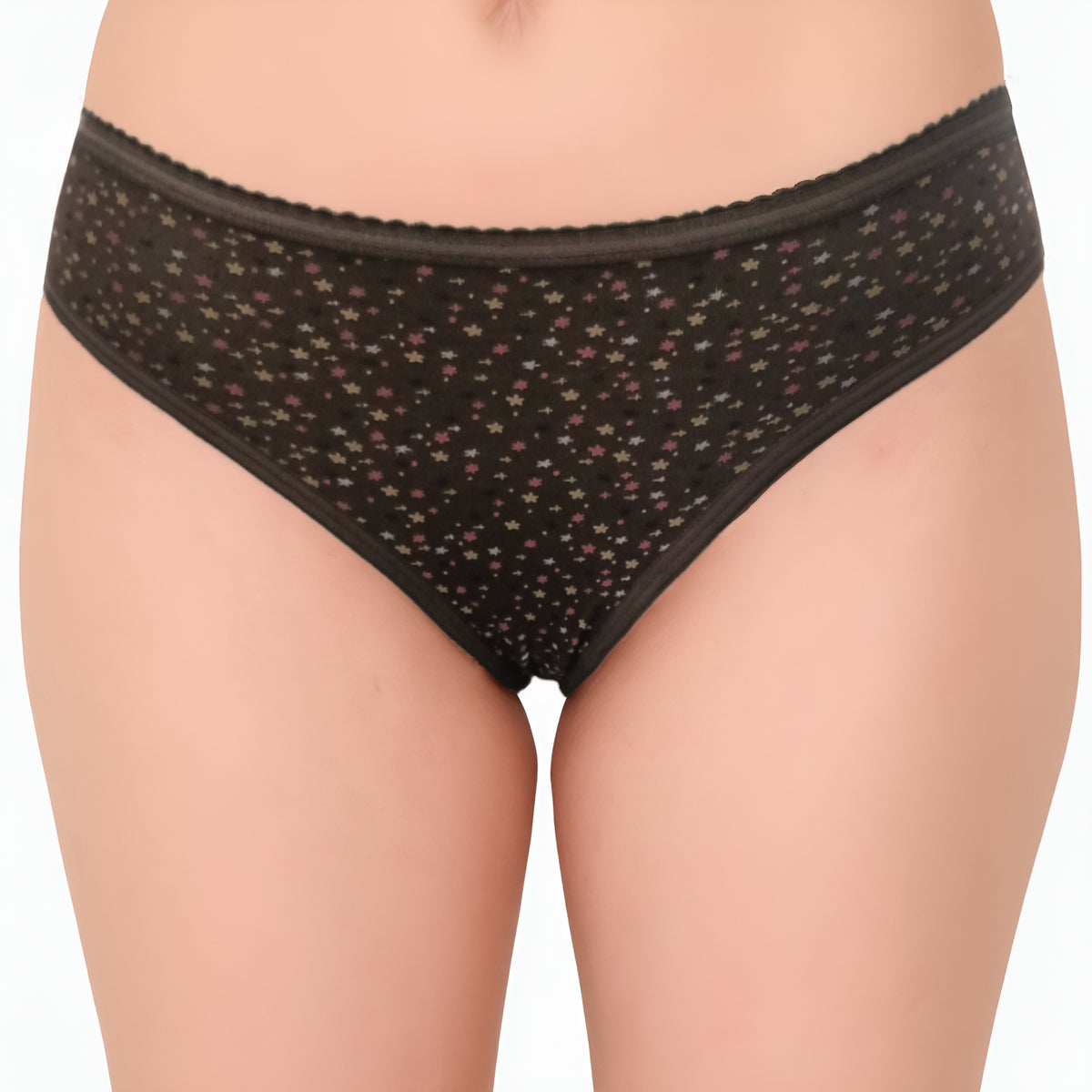 Printed Cotton Bikini Panties - Pack of 3