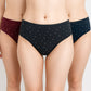 Buy - Printed Bikini Panties - Pack of 3 - Style Union