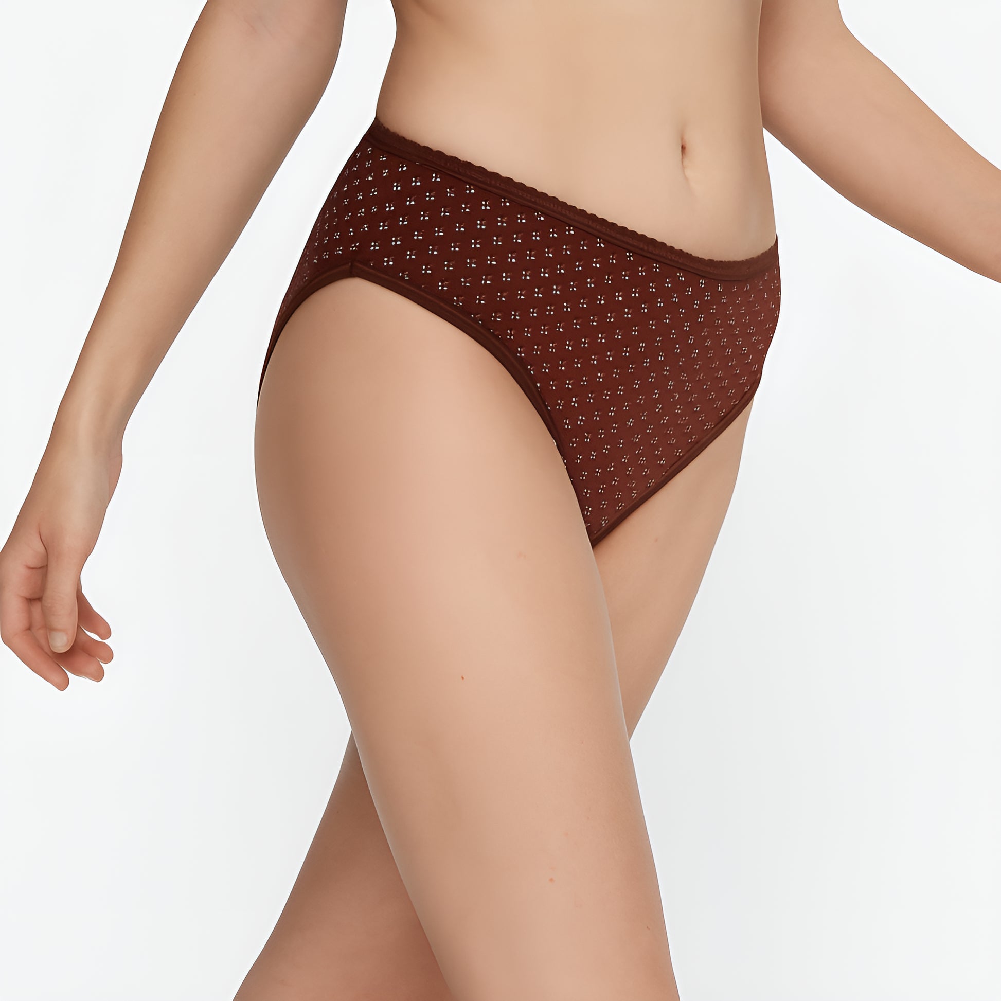 Printed Cotton Bikini Panties - Pack of 3