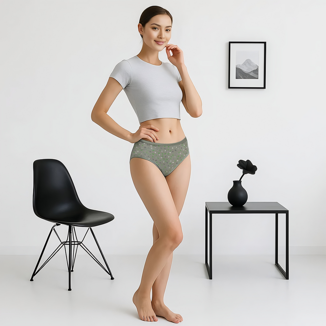 Style Union Printed Full Brief Panties | PO3