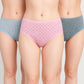 Printed Full Brief Panties - Pack of 3