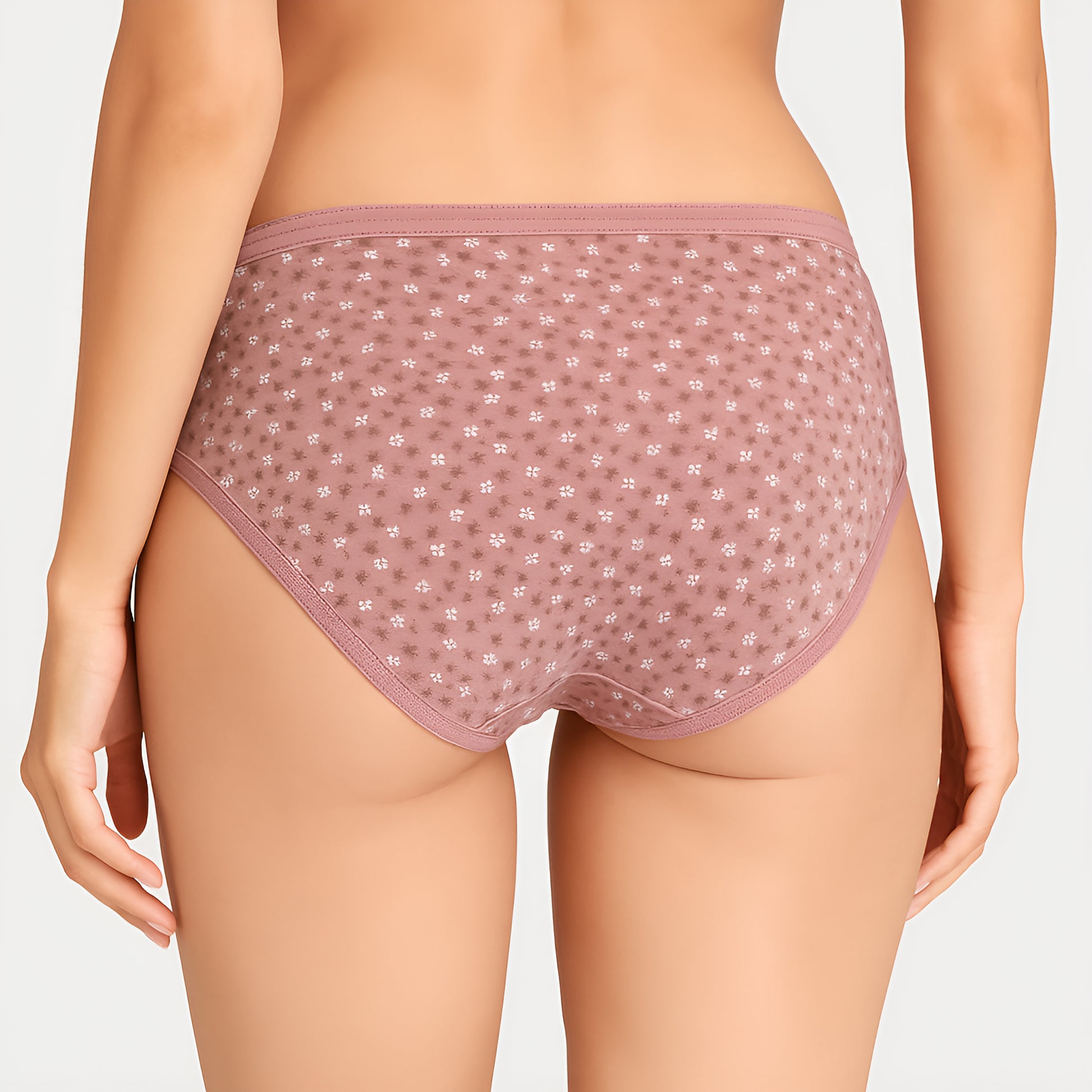Printed Cotton Full Brief Panties - Pack of 3