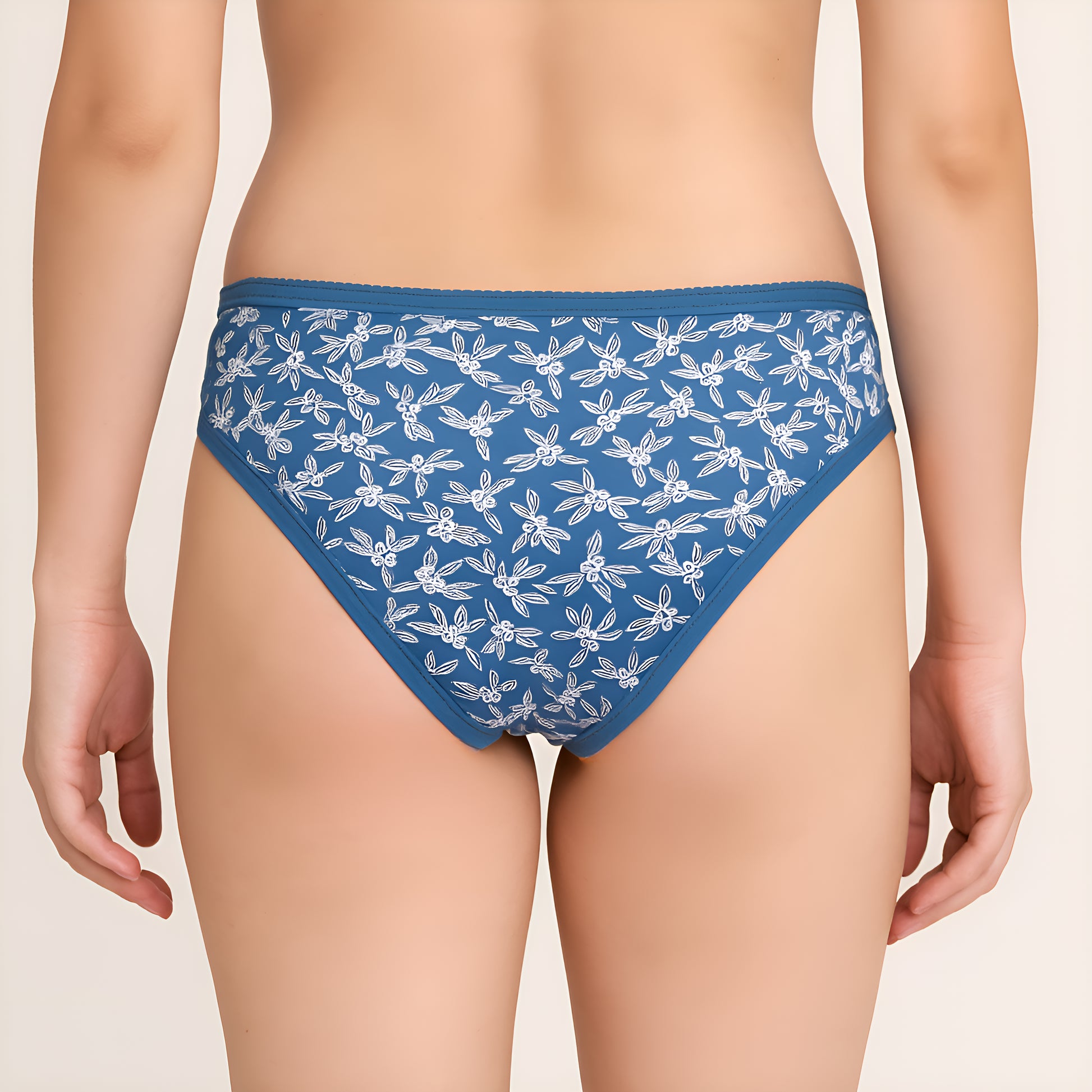 Buy - Printed High Leg Panties - Pack of 3 - Style Union
