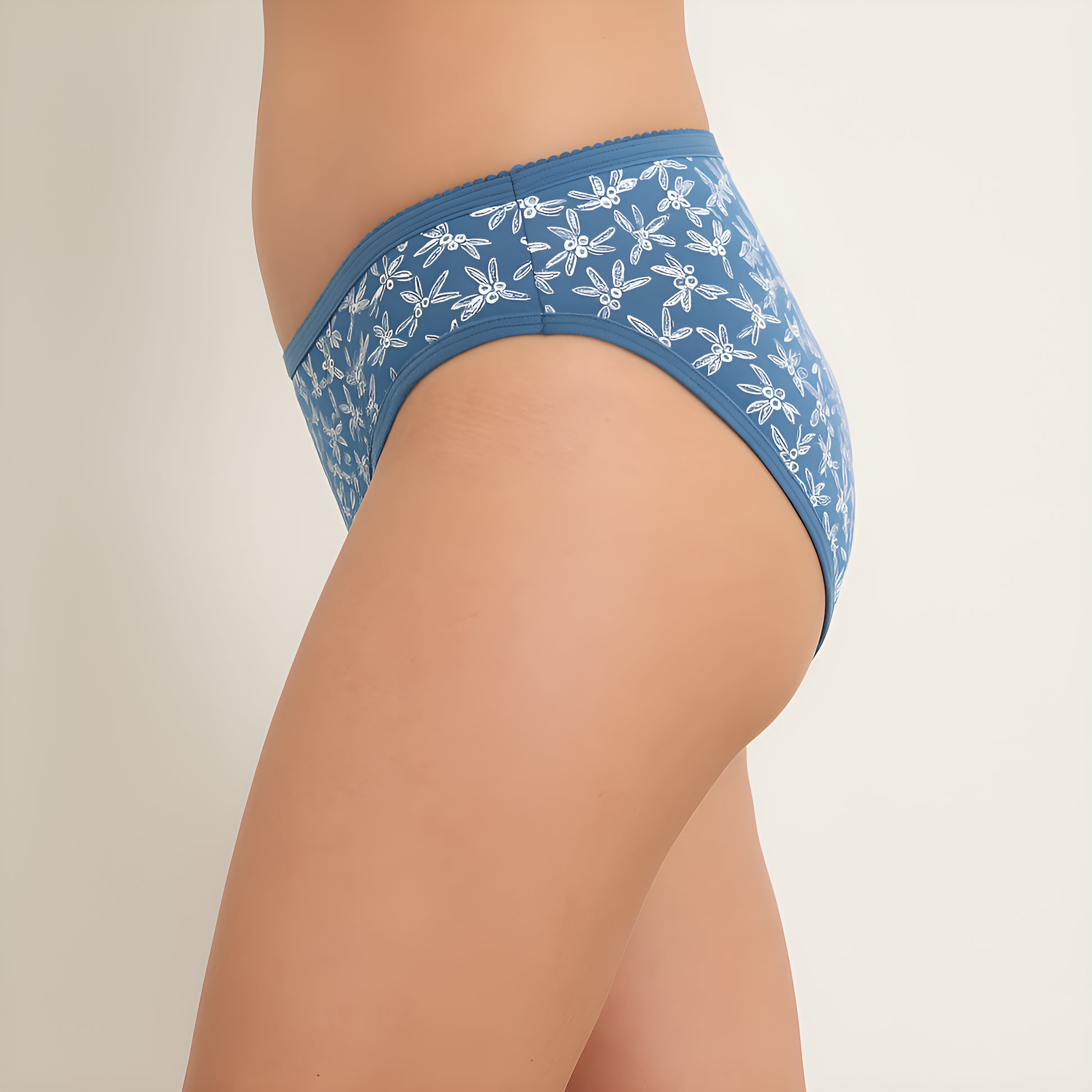 Buy - Printed High Leg Panties - Pack of 3 - Style Union