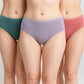 Solid Hipster Panties - Pack of 3