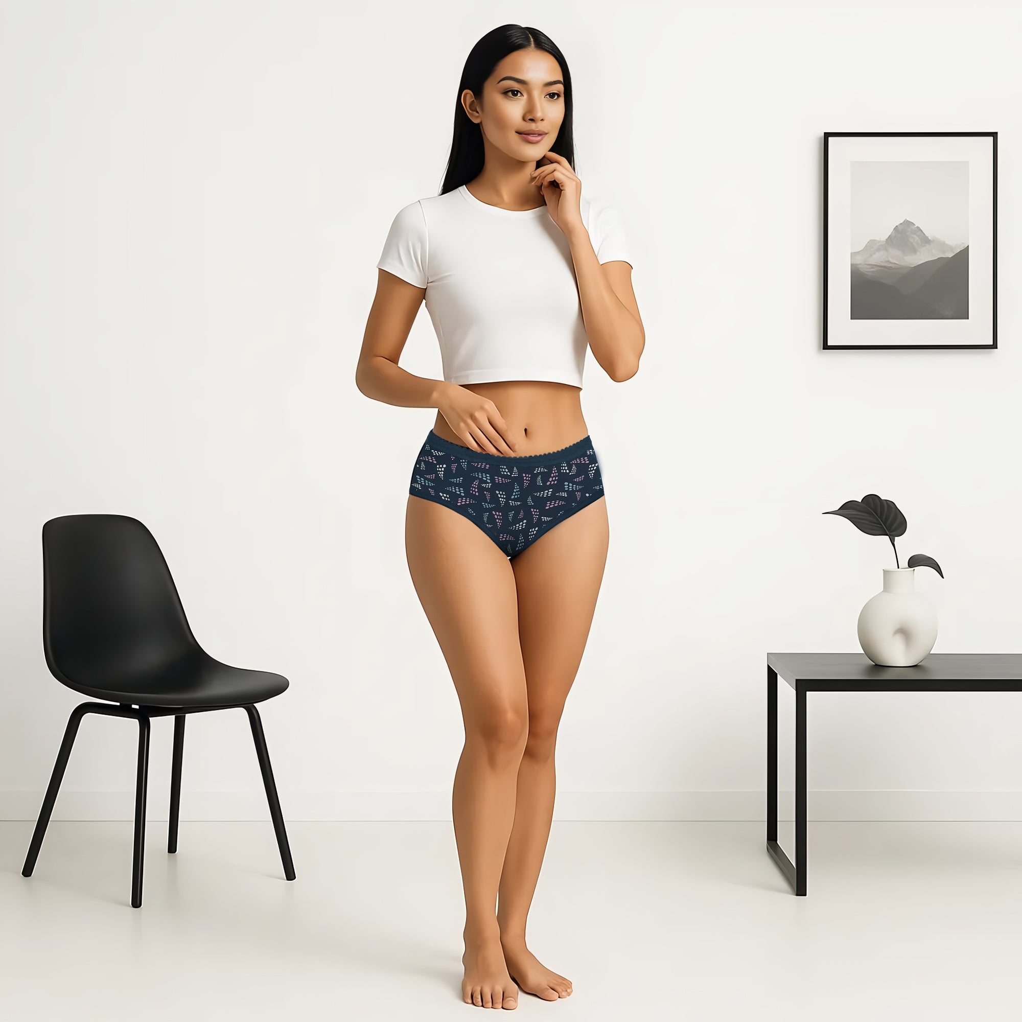 Style Union Printed Hipster Fit Panties | PO3