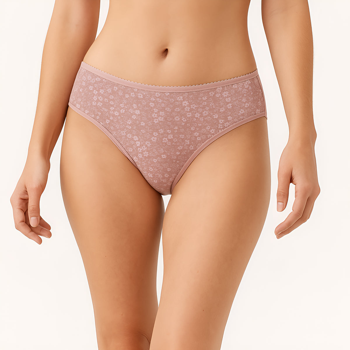 Printed Cotton Bikini Panties - Pack of 3