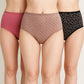 Printed Full Brief Panties - Pack of 3