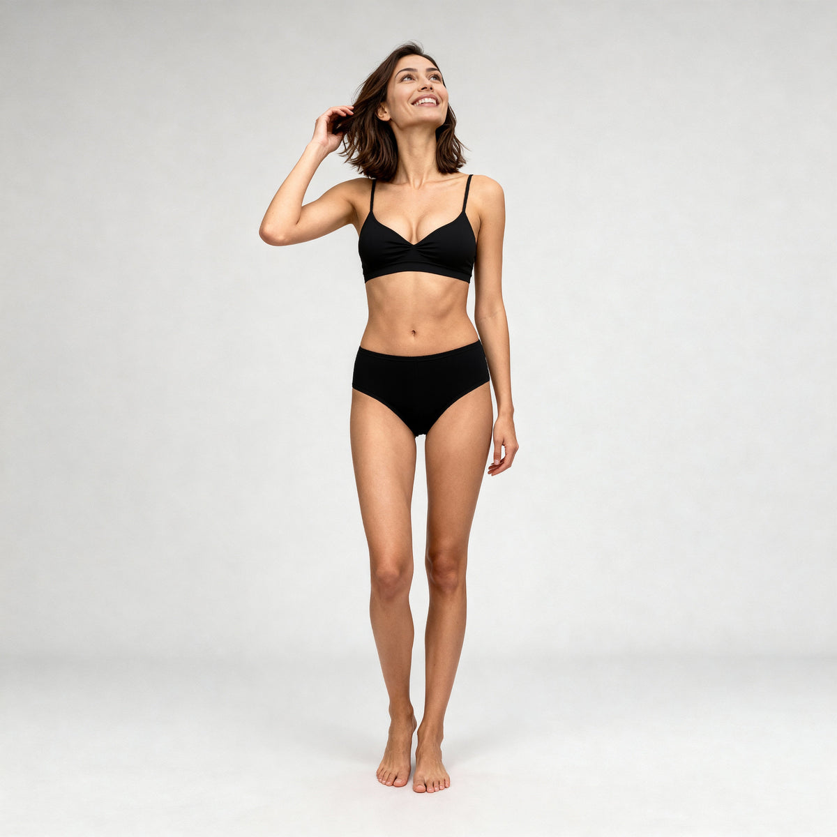 Printed High Leg Panties - Pack of 3