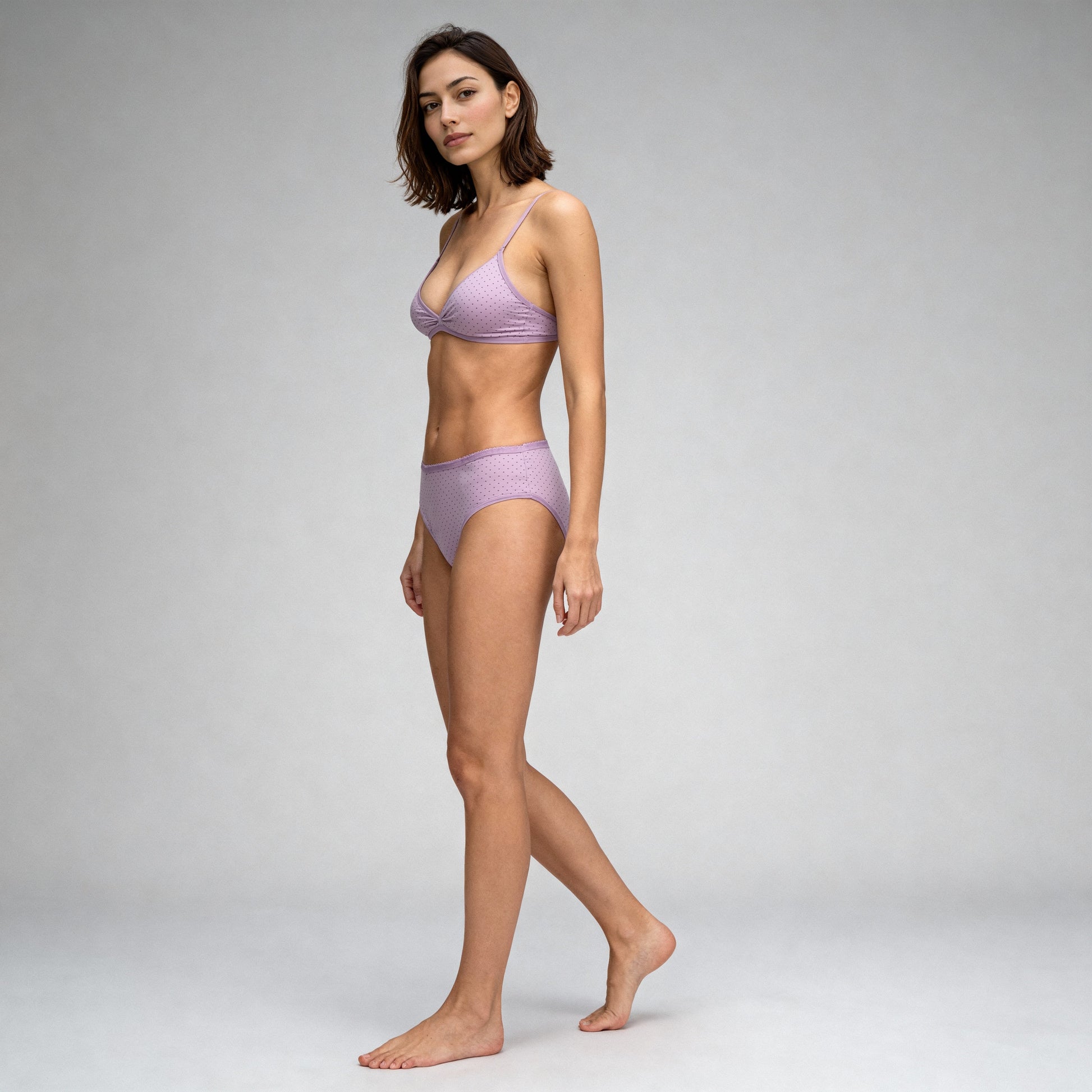 Printed High Leg Panties - Pack of 3