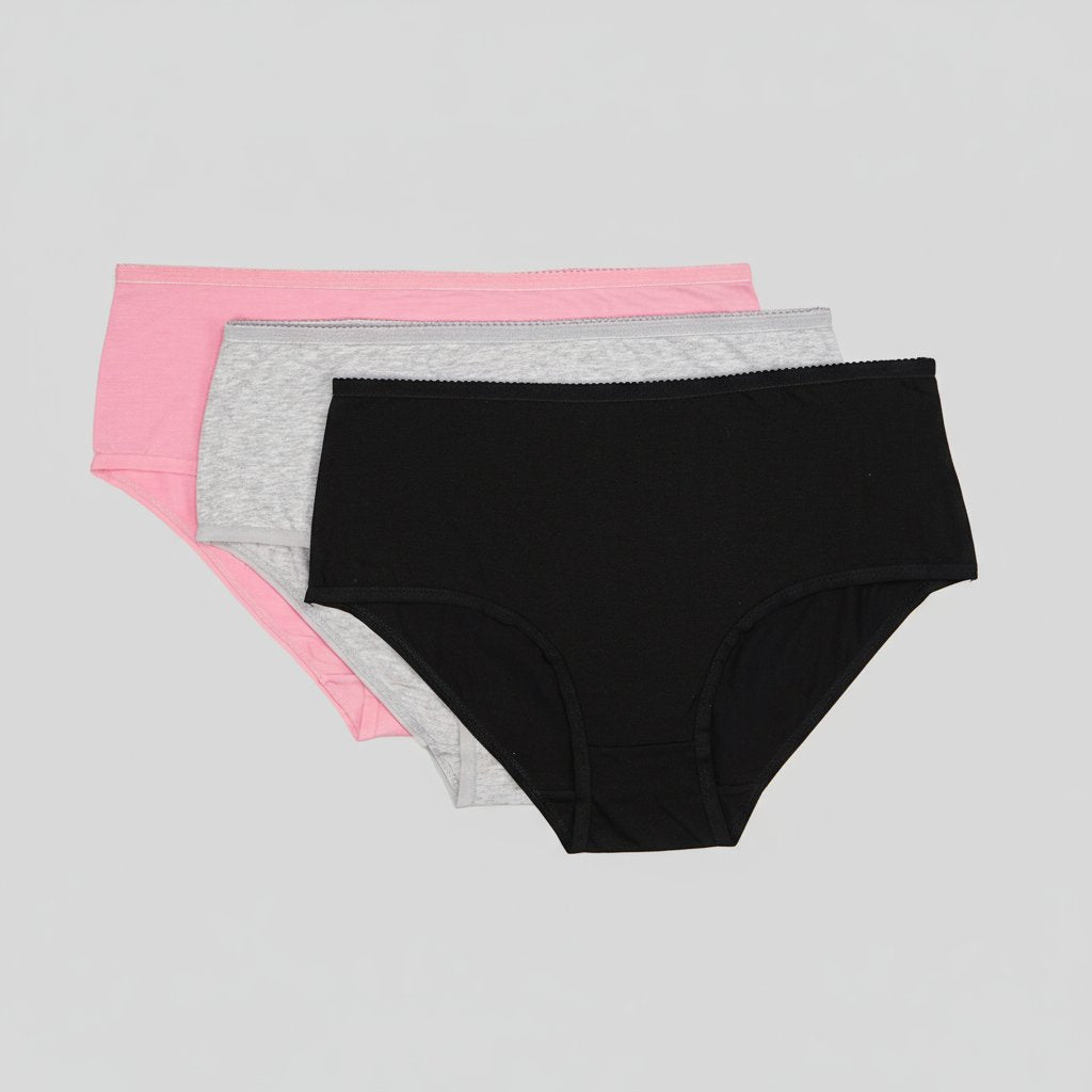 Printed Full Brief Panties - Pack of 3