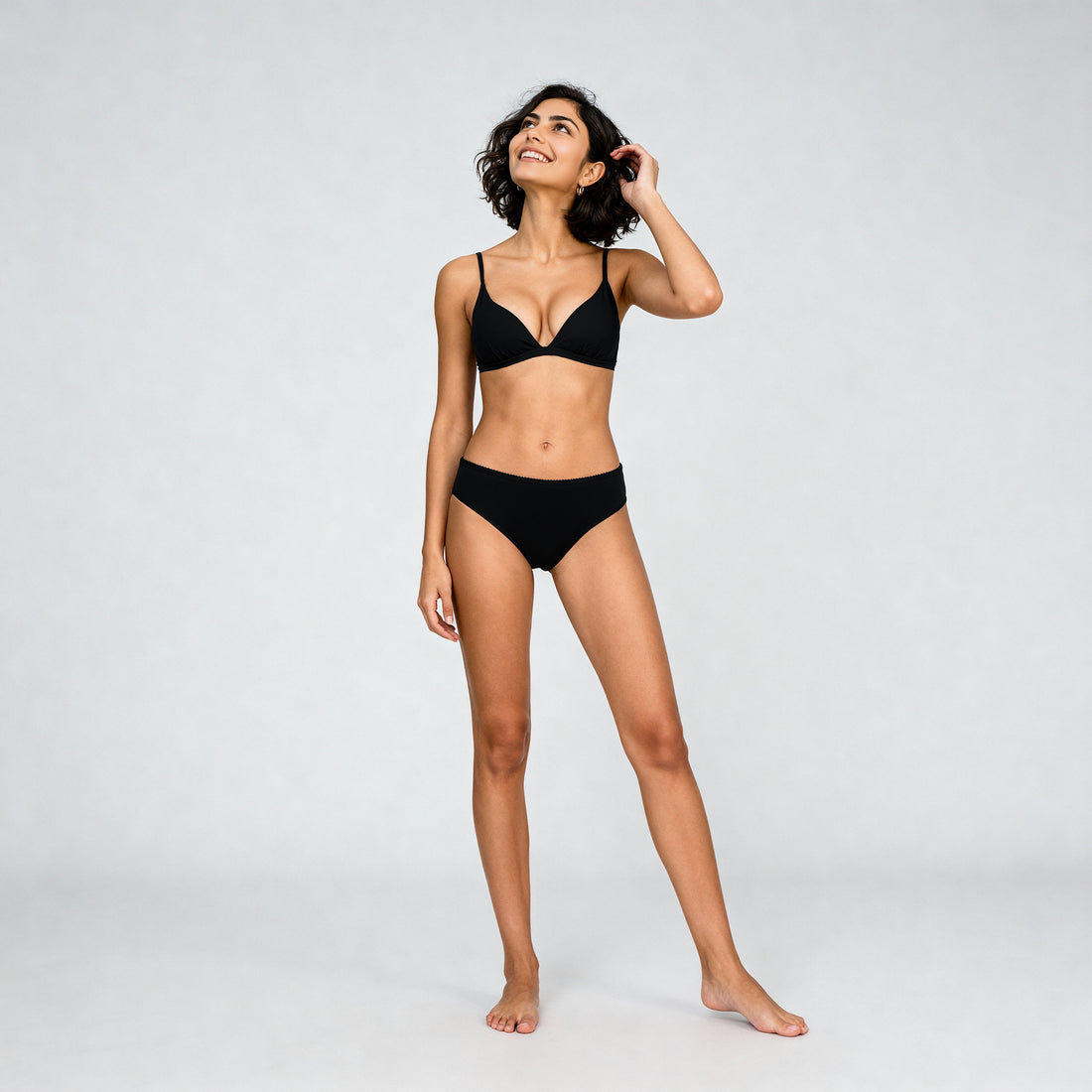 Printed High Leg Panties - Pack of 3