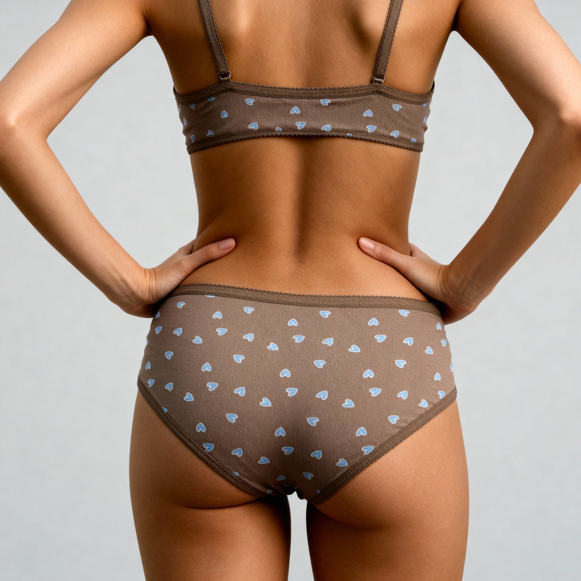 Soft and Comfy Heart Printed Hipster Panties - Pack of 3 