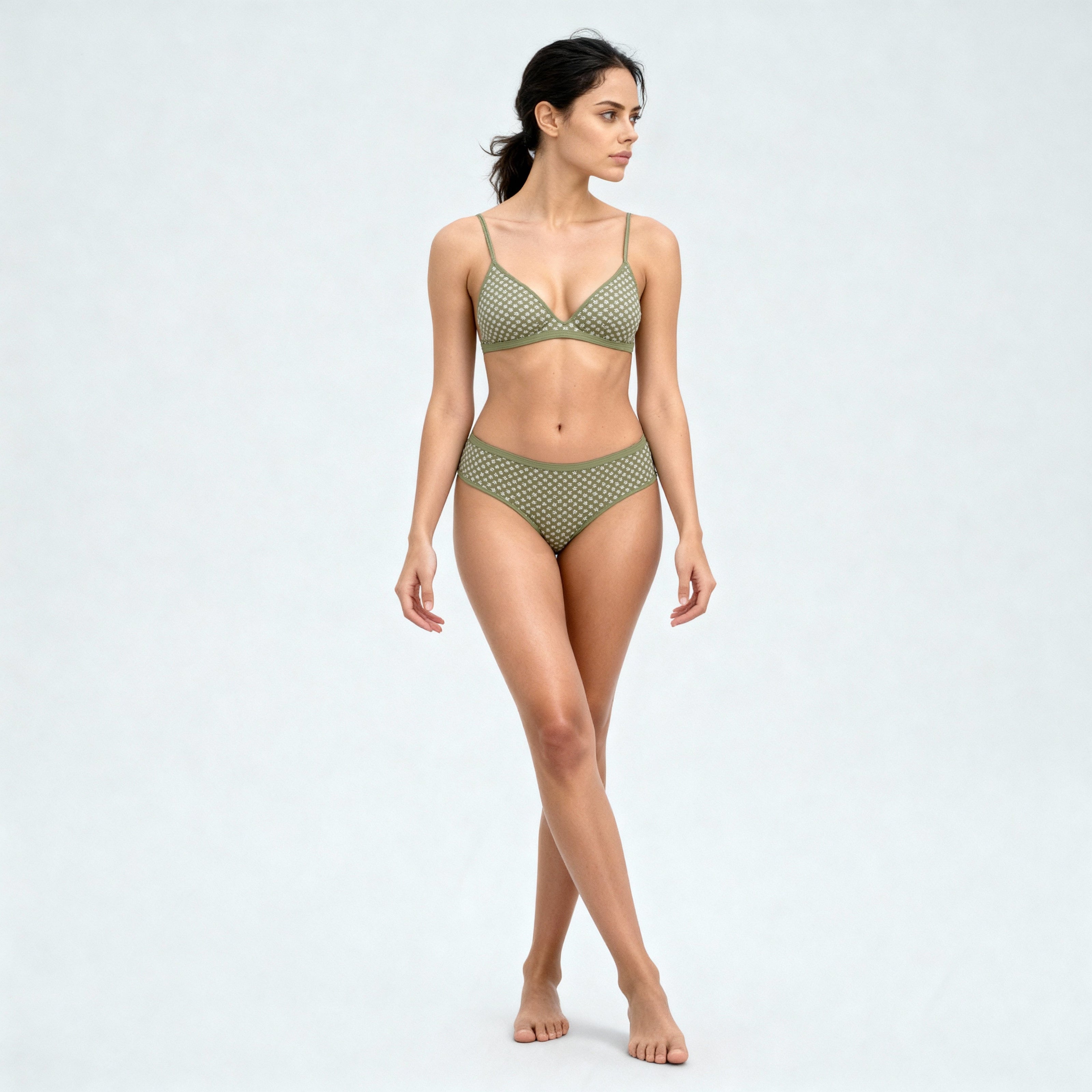 High Coverage Cotton Hipster Panties - Pack of 3