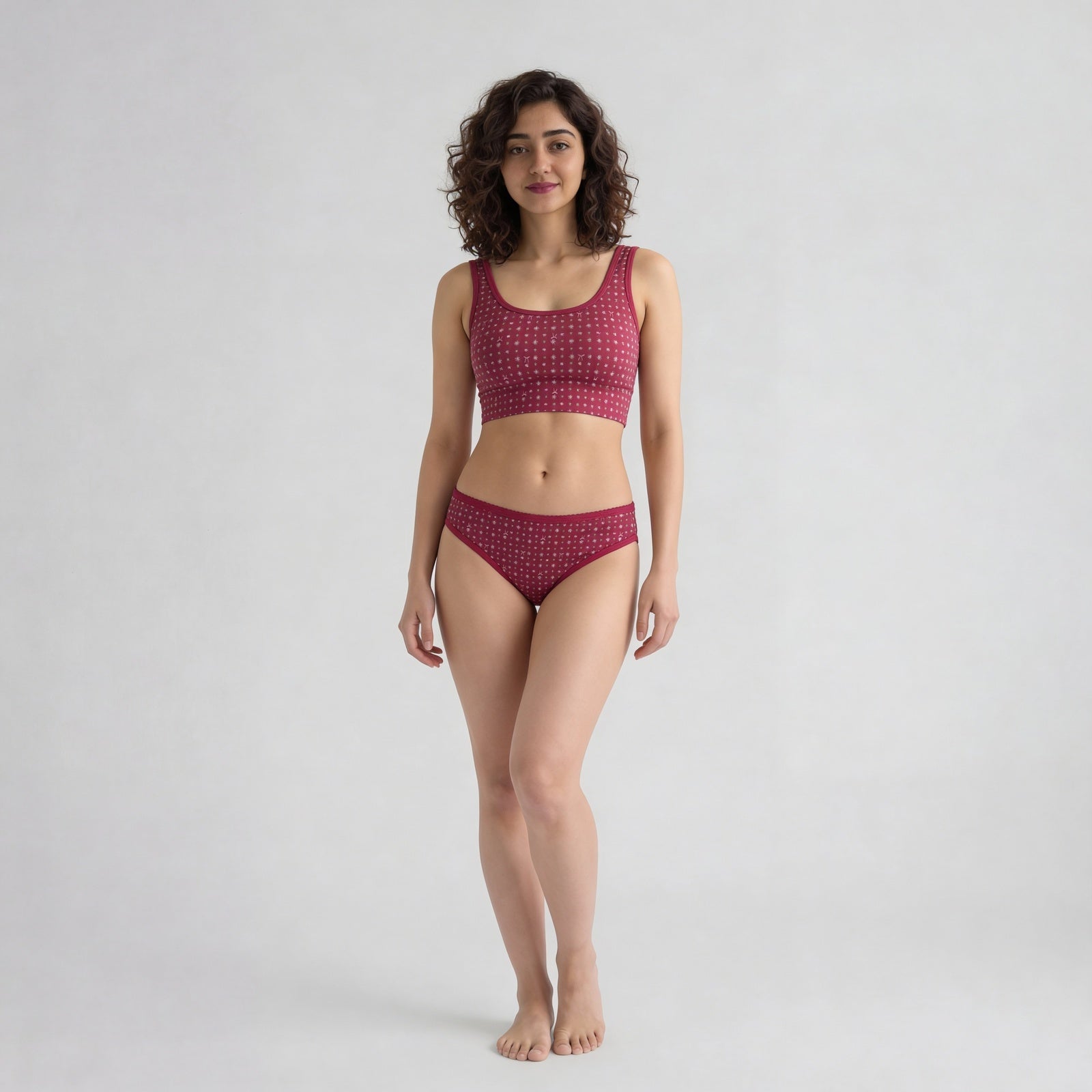 Low Rise Printed Bikini Panties - Pack of 3