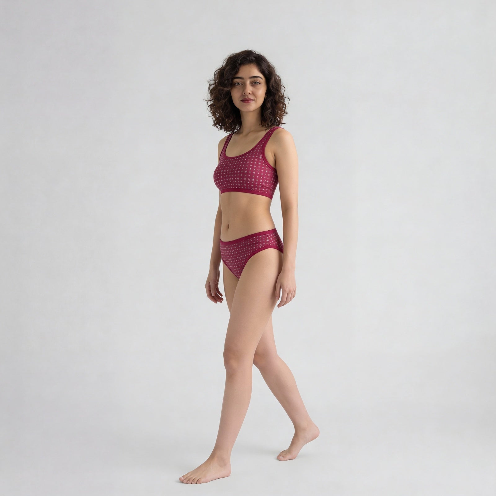 Low Rise Printed Bikini Panties - Pack of 3