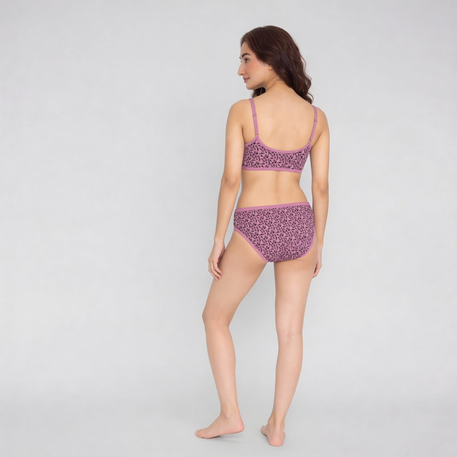 High Rise Printed High Leg Panties - Pack of 3