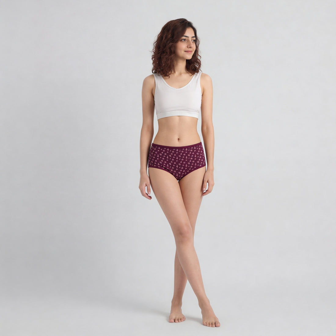 Full Briefs High Rise Panties - Pack Of 3