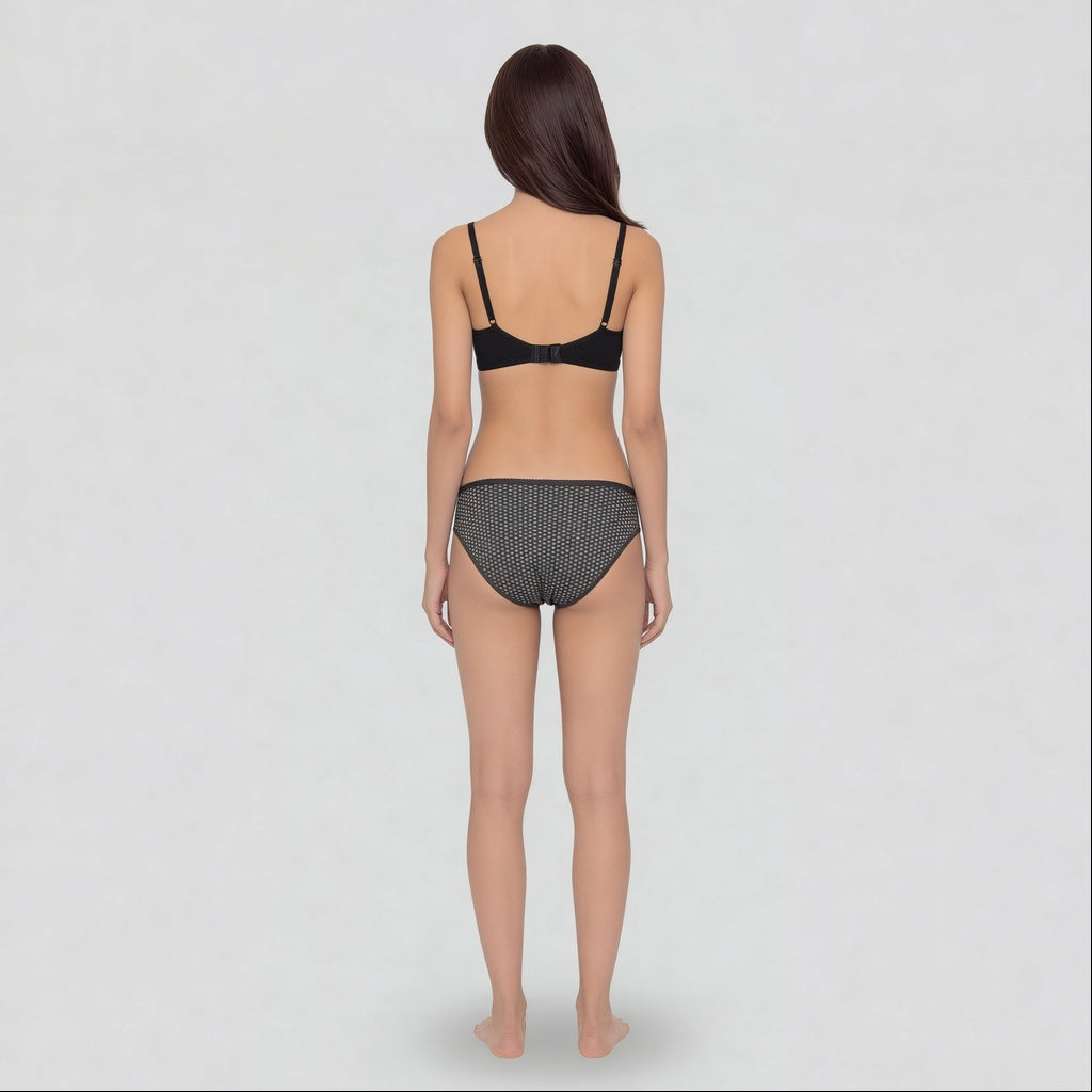Full Coverage Abstract Hipster Panties - Pack of 3