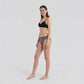 Cotton Abstract High Leg Bikini Panties - Pack of 3