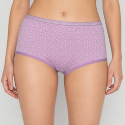 Cotton Abstract High Coverage Super Combed Panties - Pack of 3