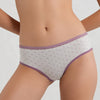 Full Coverage Cotton Printed Hipster Panties - Pack of 3