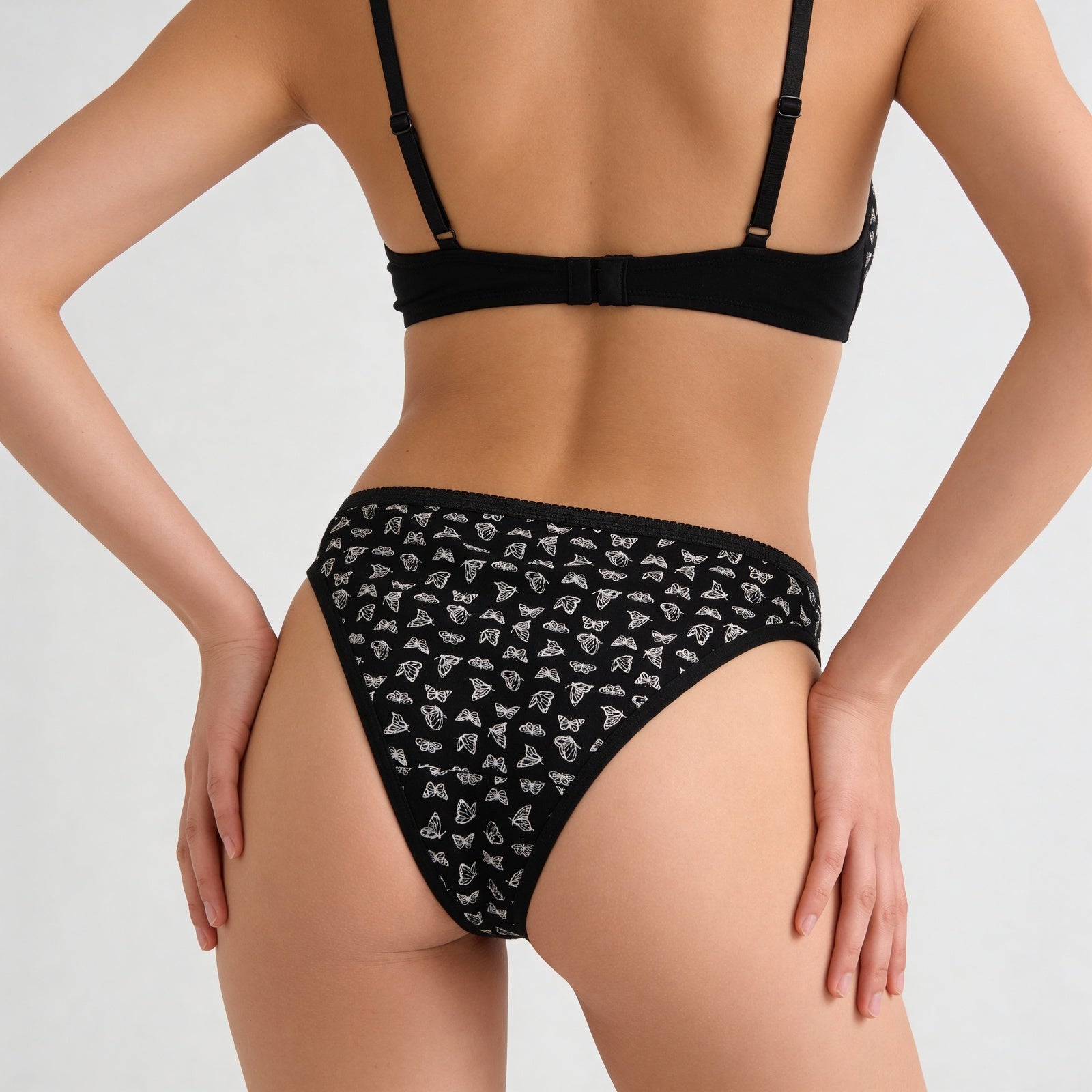 High Rise Printed Full Brief Panties - Pack of 3