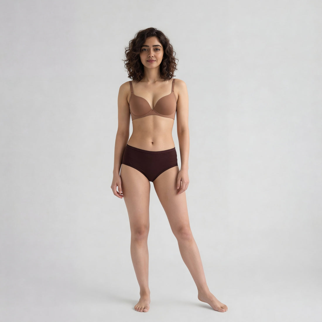 High Rise Printed Full Brief Panties - Pack of 3