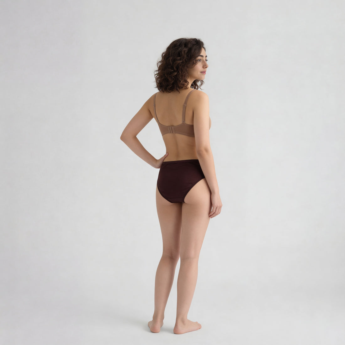High Rise Printed Full Brief Panties - Pack of 3