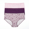 Cotton Printed Full Brief Panties - Pack of 3