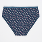 Cotton Printed High Leg Panties - Pack of 3