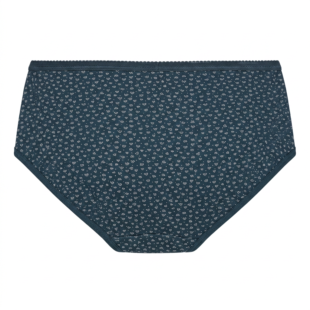 Cotton Printed Full Brief Panties - Pack of 3