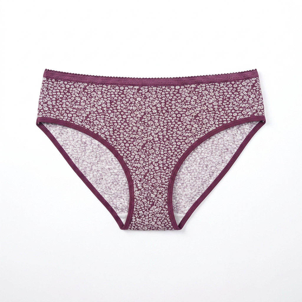 Cotton Printed High Leg Panties - Pack of 3